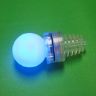 بالا PVC روشن و سفید، مواد فلزی چراغ قوه LED کلید های زنجیره ای برای هدایای تبلیغاتی