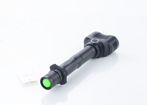 ضد - ساینده 1800Lm تاکتیکی چراغ قوه LED، مشعل قابل شارژ LED