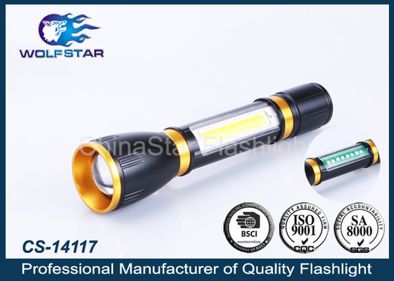 انحصاری با طول عمر بالا COB آلیاژ آلومینیوم تاکتیکی چراغ قوه LED چراغ مشعل
