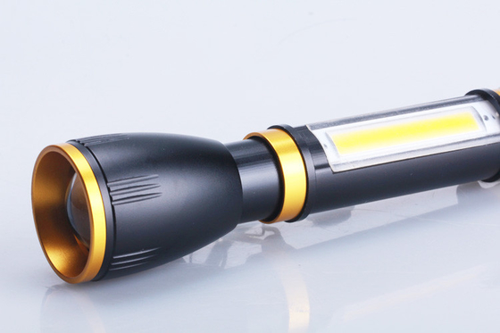 انحصاری با طول عمر بالا COB آلیاژ آلومینیوم تاکتیکی چراغ قوه LED چراغ مشعل