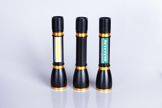 انحصاری با طول عمر بالا COB آلیاژ آلومینیوم تاکتیکی چراغ قوه LED چراغ مشعل