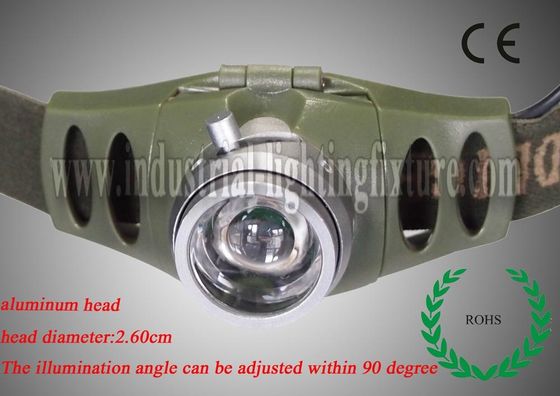 3W CREE قدرت بالا قابل شارژ LED چراغ جلو چراغ قوه با 160 لومن خروجی