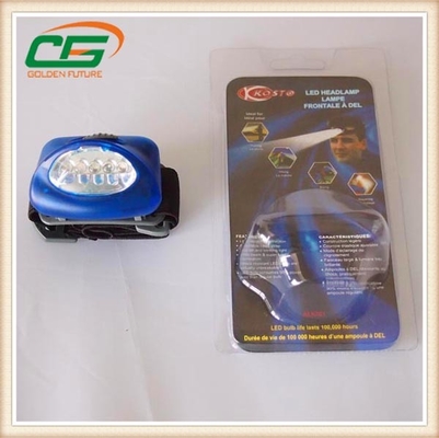 کمپینگ پایین مغناطیسی چراغ سر مشعل با Headstrap، 14000MCD