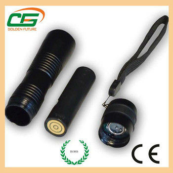 کمپینگ 3 وات CREE LED چراغ قوه با نرم افزاری نور، تاکتیکی چراغ قوه