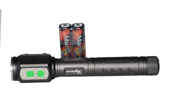 لومن بالا تاکتیکی چراغ قوه به رهبری، 7.4V CREE LED نور مشعل برای سفر