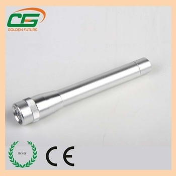 AA 5 LED چراغ قوه مشعل 9000MCD، LED چراغ قوه آلومینیوم 20 ساعت CE