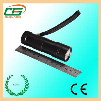 آلومینیوم LED چراغ قوه مشعل با 12PCS سفید LED، چراغ قوه LED AAA