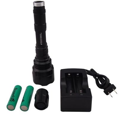 CREE قدرت بالا چراغ مشعل چراغ قوه 3000 لومن، 10 وات LED چراغ قوه