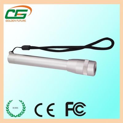 قدرت بالا در فضای باز / سفر قابل حمل LED چراغ قوه مشعل آلومینیوم آلیاژی