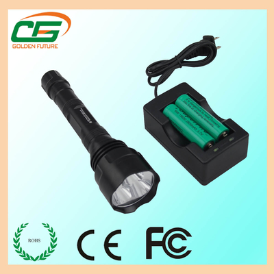 مشعل LED چراغ قوه قابل شارژ قدرت بالا کری T6 چراغ قوه