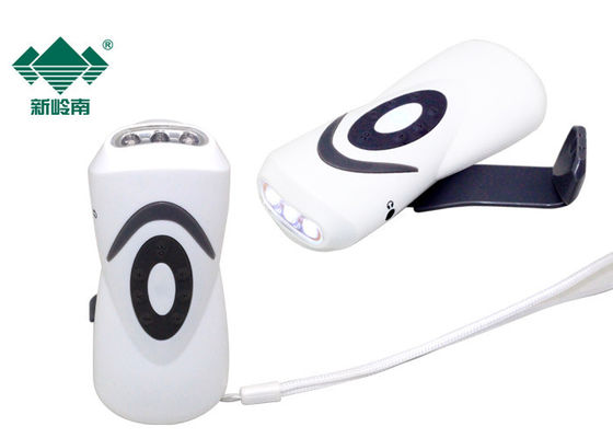 جمع و جور کوچک میل لنگ دست چراغ قوه برای گوشی، چراغ قوه LED قابل شارژ
