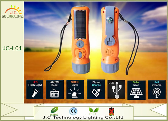 قابل حمل چند - عملکرد قابل شارژ چراغ قوه اضطراری با رادیو FM