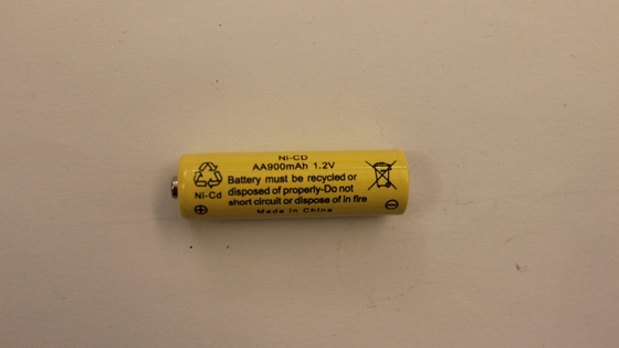 باتری AA 1.2V 900mAh NiCD قابل شارژ چراغ قوه باتری قابل شارژ مشعل