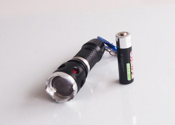 5 وات ابتدا رایگان شکار جیب چراغ قوه LED با keychain، 170lm