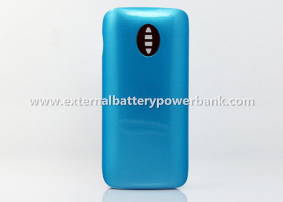 دو USB خارجی باتری 5200mAh بانک با چراغ چراغ قوه مشعل