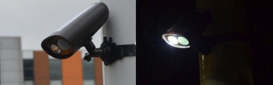 کری 250lm LED خورشیدی حیاط چراغ، دیوار 2W LED مشعل سوار منجر وسایل نور