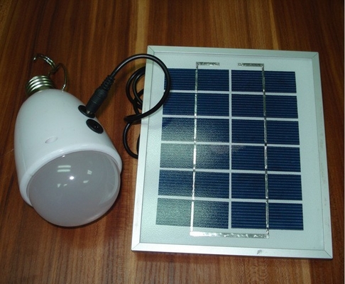 کمپینگ / خواندن 2V / 6W خورشیدی LED چراغ اضطراری با شارژر USB