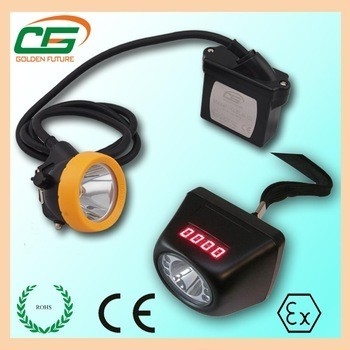 1W قابل شارژ قابل حمل LED معدن نور پلاستیکی زیرزمینی، MSHA CSA