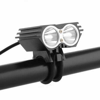 طوفان خورشیدی 5000 لومن 2X CREE XML U2 LED چراغ دوچرخه کوهستان / دوچرخه چراغ جلو