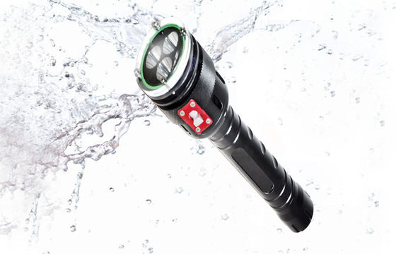 حرفه ای قابل شارژ LED شیرجه مشعل 2400LM، OEM / ODM