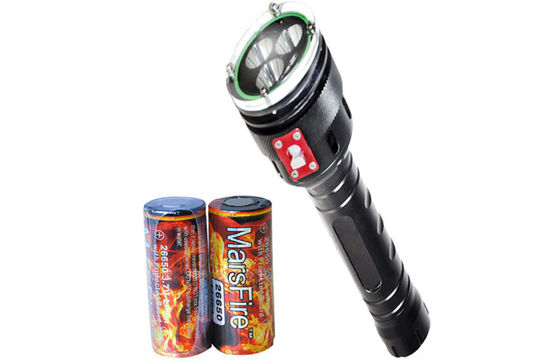 سیاه و سفید 2400LM LED شیرجه مشعل