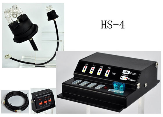DC12V مرگ - آلیاژ آلومینیوم مسکن مخفی گاه چراغ، خودرو کیت نور بارق